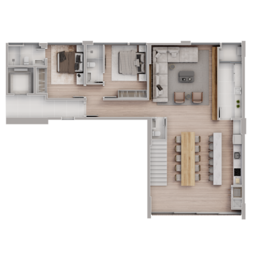 Apartamento, 3 quartos, 162 m² - Foto 6