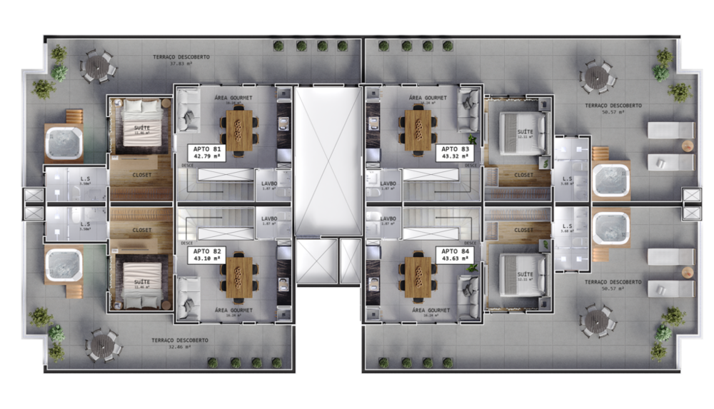 Apartamento, 3 quartos, 98 m² - Foto 6