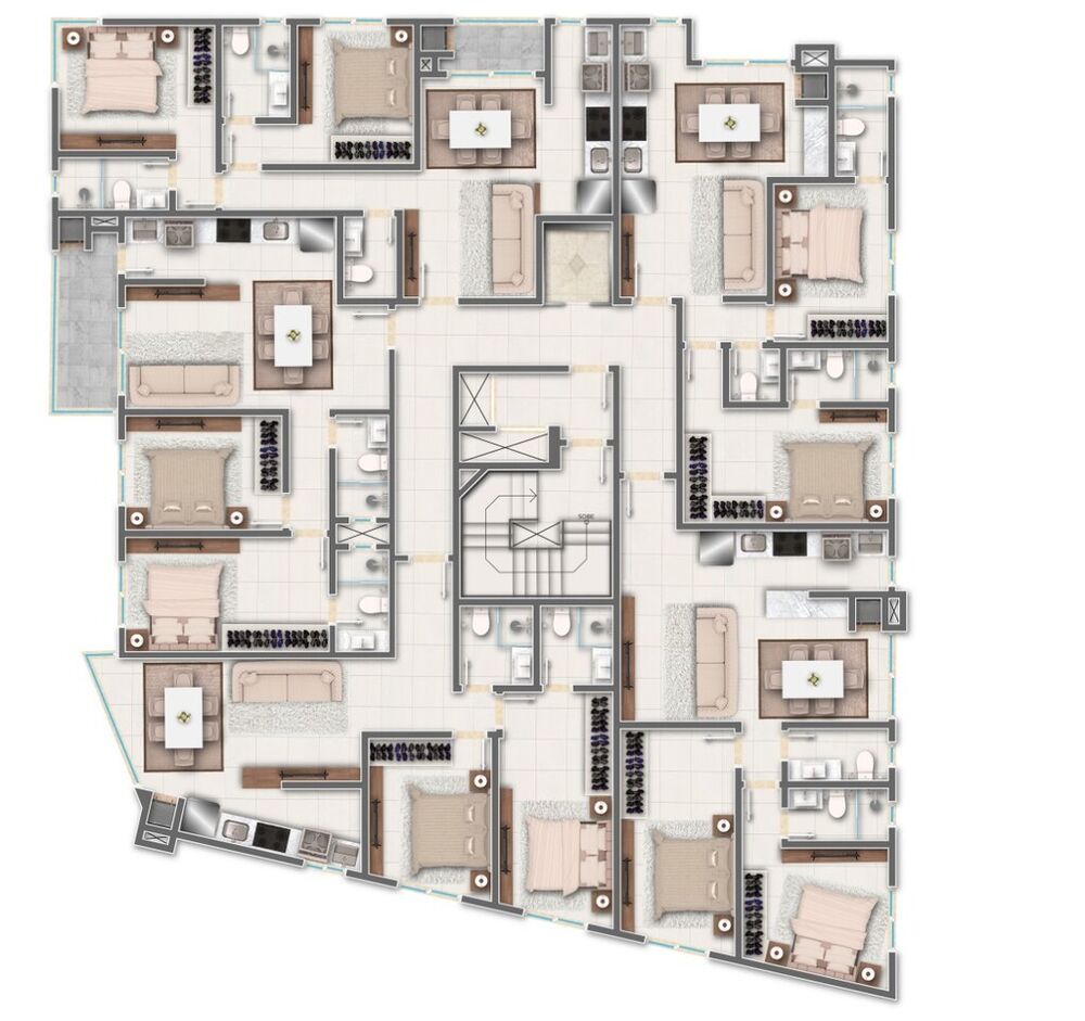 Apartamento, 2 quartos, 96 m² - Foto 7