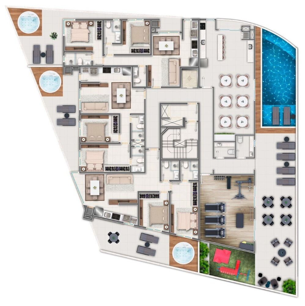 Apartamento, 2 quartos, 96 m² - Foto 5