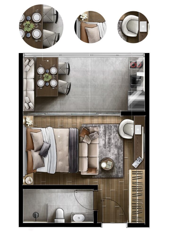 Apartamento, 2 quartos, 59 m² - Foto 8