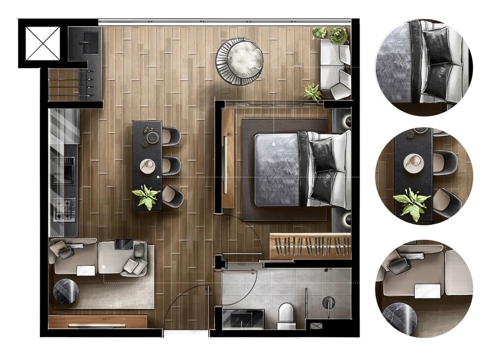 Apartamento, 2 quartos, 59 m² - Foto 2