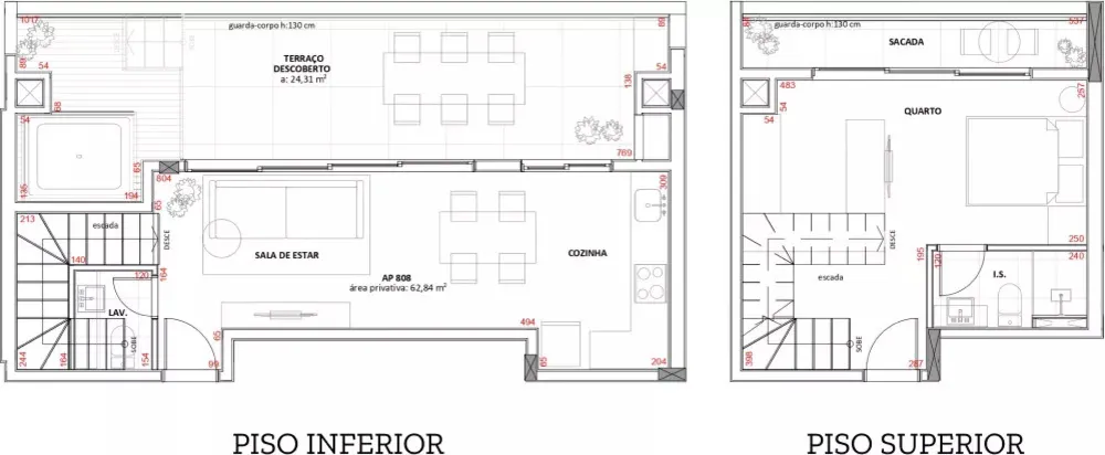 Cobertura, 1 quarto, 83 m² - Foto 8