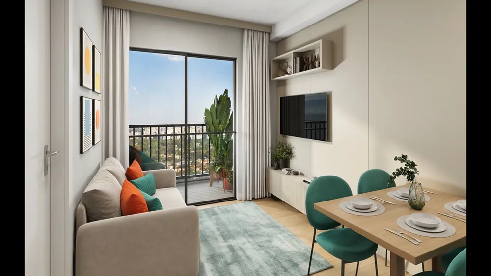 Apartamento, 2 quartos, 33 m² - Foto 2
