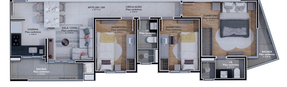 Cobertura à venda com 3 quartos, 132m² - Foto 5