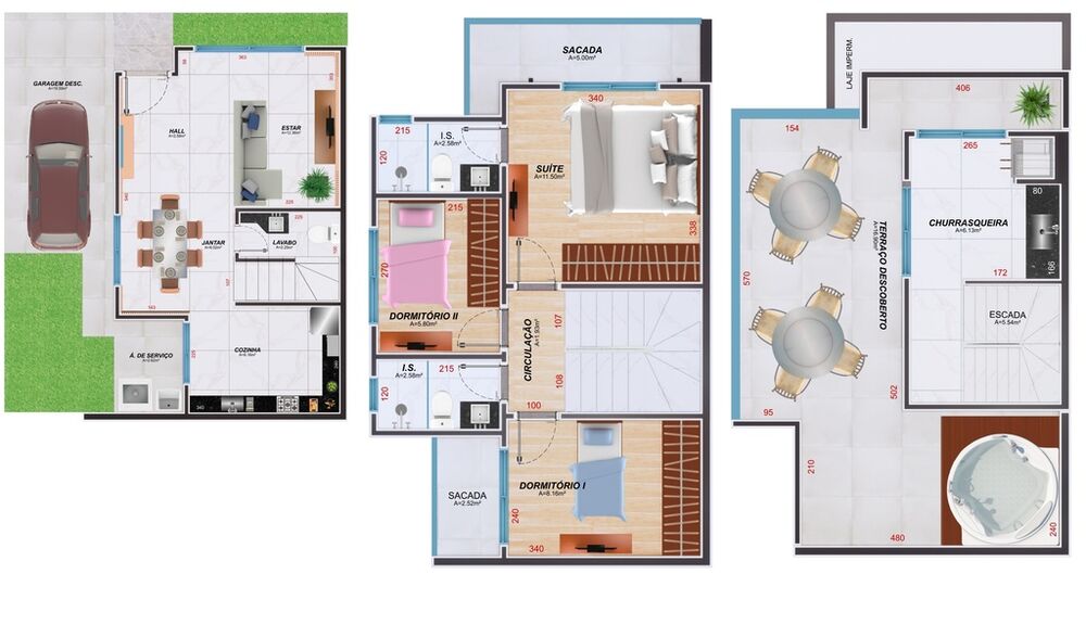 Casa de Condomínio à venda com 3 quartos, 134m² - Foto 8