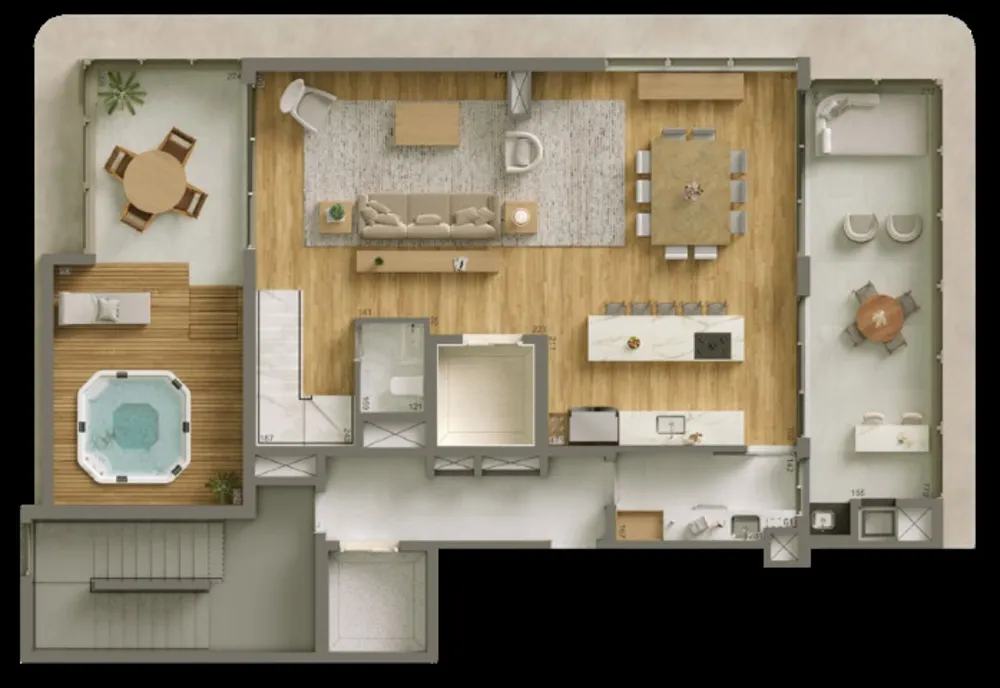 Apartamento, 3 quartos, 136 m² - Foto 7
