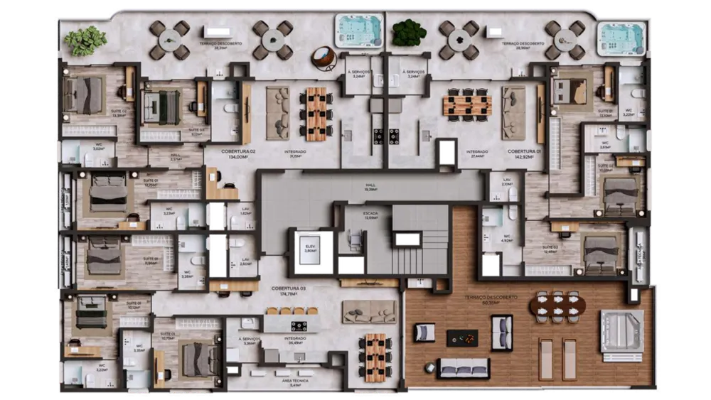 Apartamento, 3 quartos, 98 m² - Foto 14