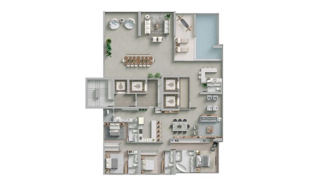 Apartamento, 4 quartos, 185 m² - Foto 2
