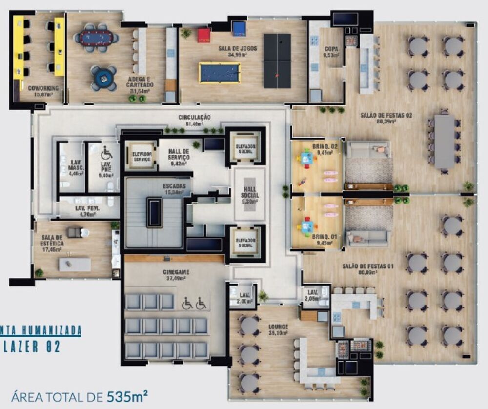 Apartamento, 4 quartos, 198 m² - Foto 2