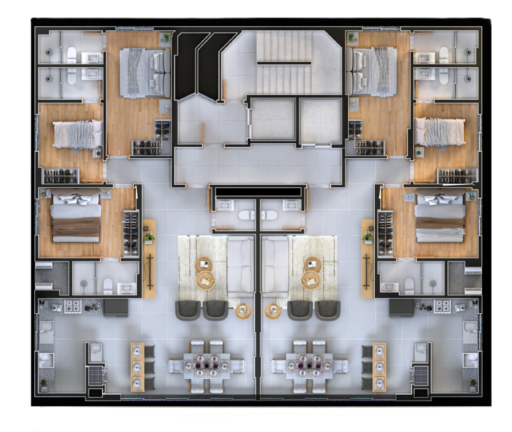 Apartamento, 3 quartos, 199 m² - Foto 4