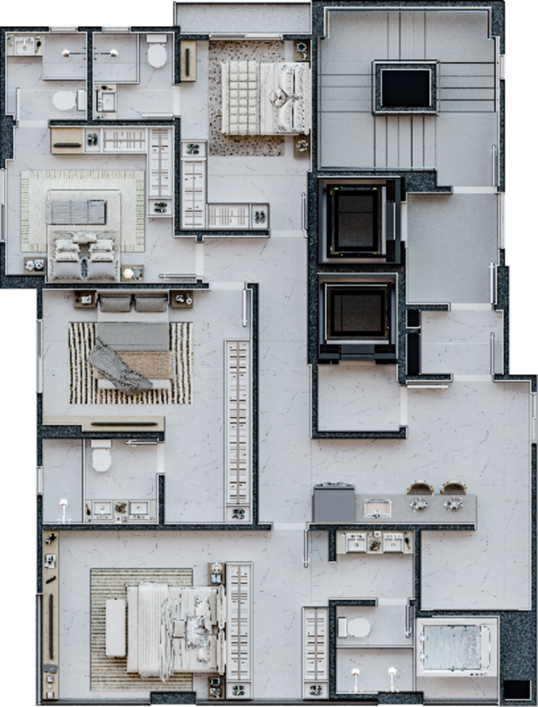 Apartamento, 3 quartos, 129 m² - Foto 5