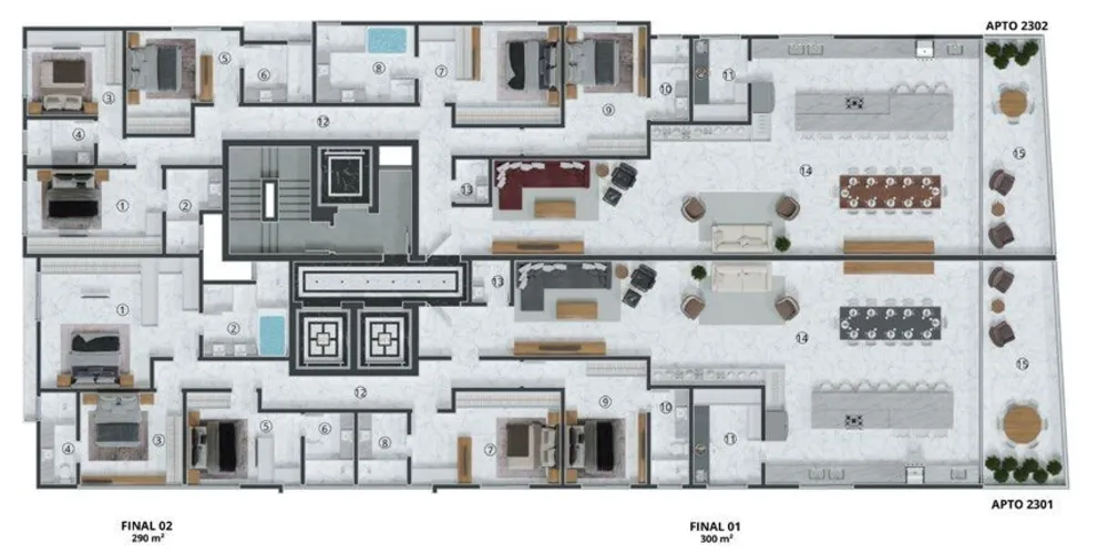 Apartamento, 4 quartos, 250 m² - Foto 11
