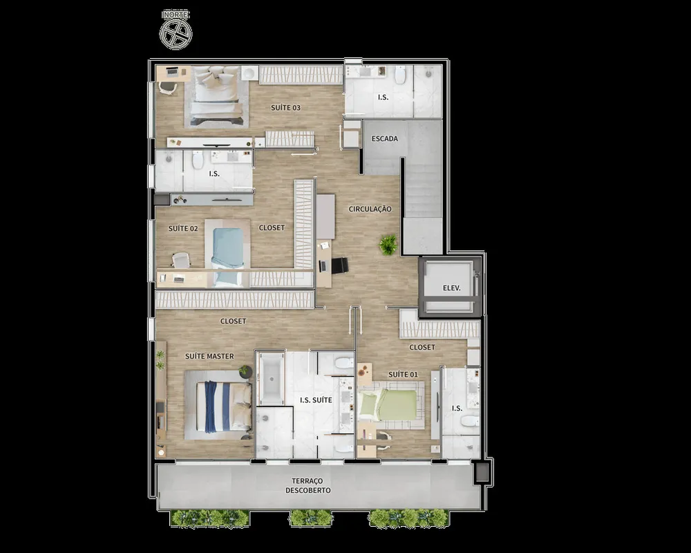 Apartamento, 4 quartos, 315 m² - Foto 7