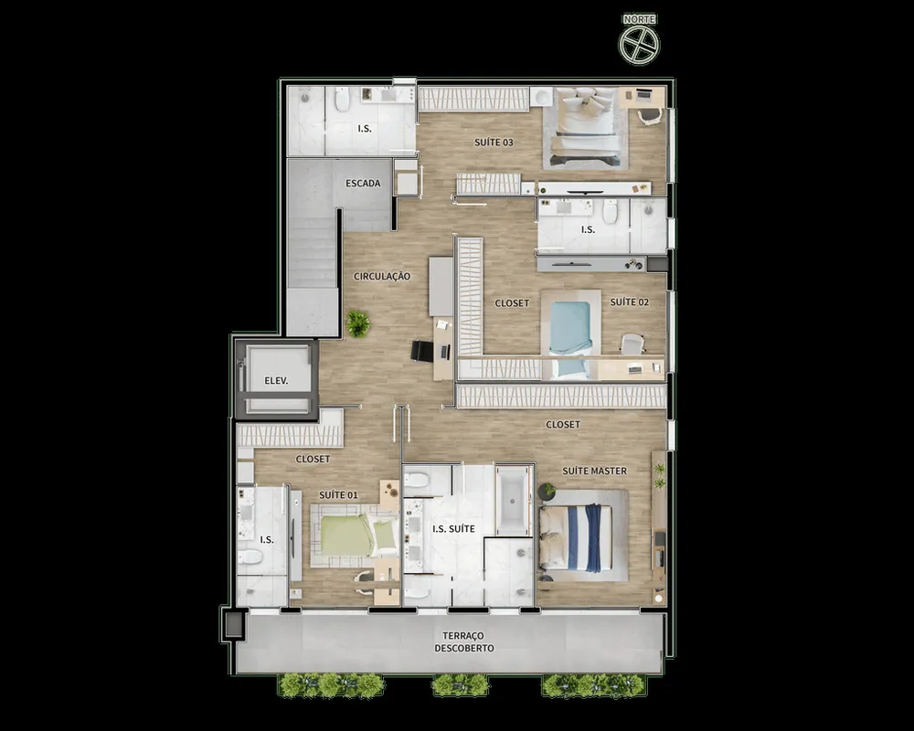 Apartamento, 4 quartos, 315 m² - Foto 6