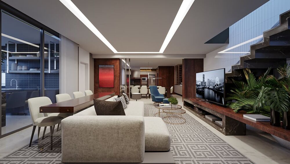 Apartamento à venda com 3 quartos, 315m² - Foto 2