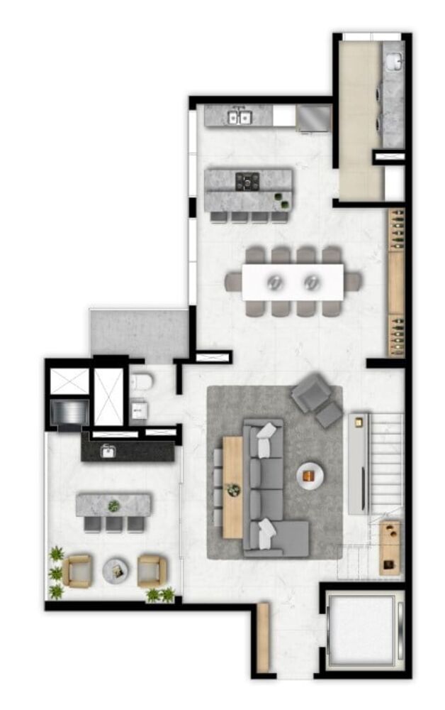 Apartamento à venda com 3 quartos, 315m² - Foto 11