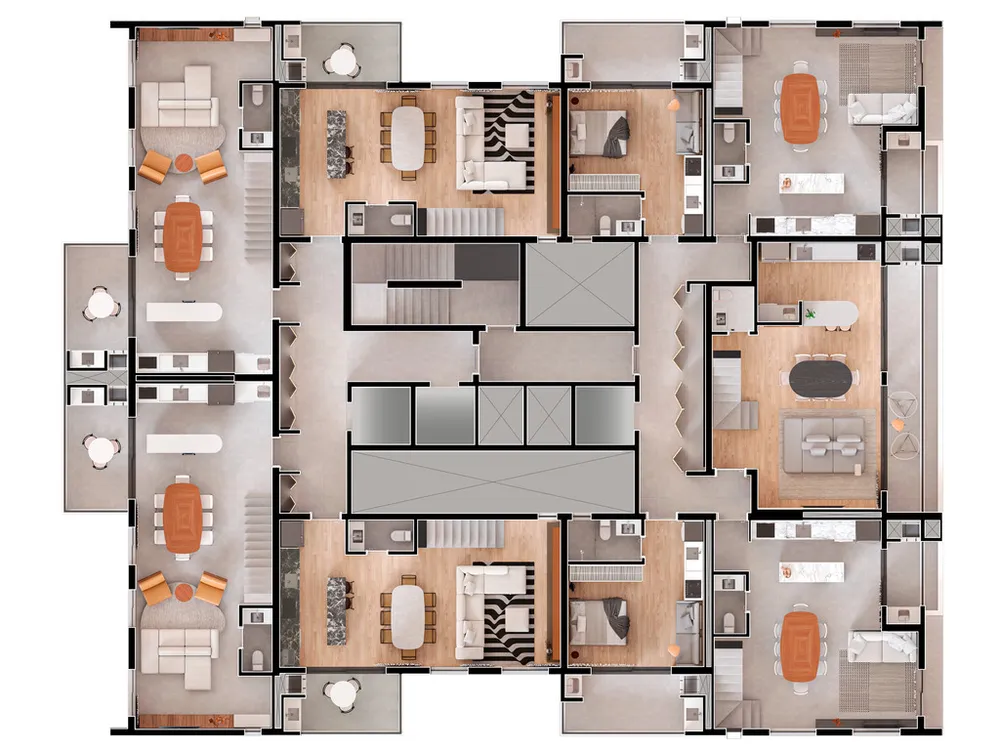 Cobertura, 3 quartos, 123 m² - Foto 5