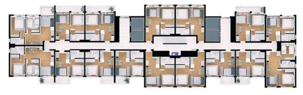 Apartamento, 2 quartos, 53 m² - Foto 2