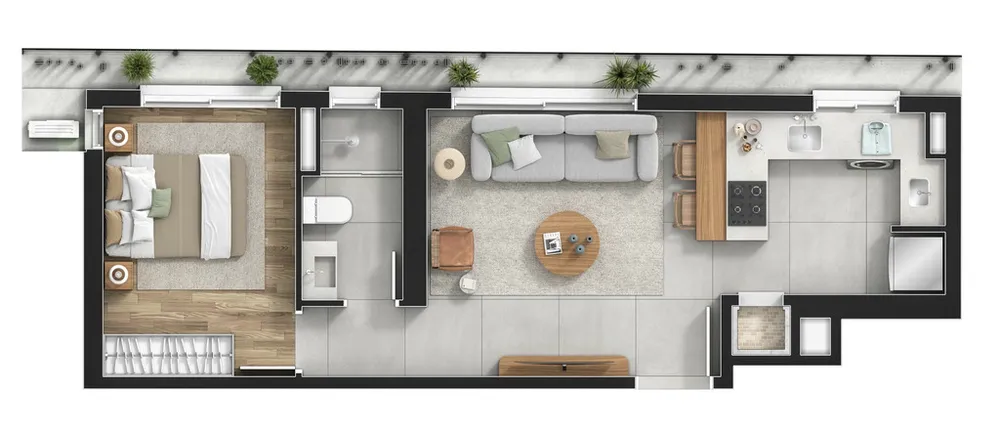Apartamento, 2 quartos, 66 m² - Foto 7