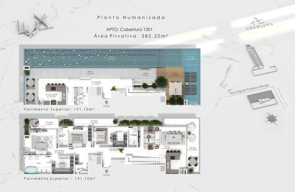 Cobertura à venda com 3 quartos, 382m² - Foto 8