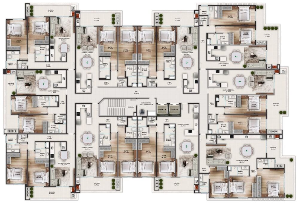 Apartamento, 2 quartos, 102 m² - Foto 15