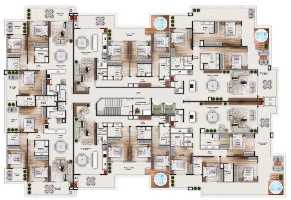 Apartamento, 2 quartos, 102 m² - Foto 16