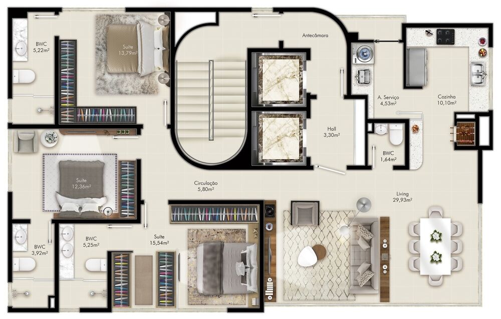 Cobertura à venda com 3 quartos, 210m² - Foto 7