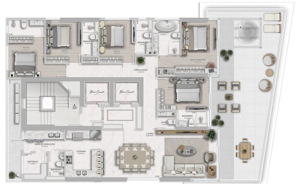 Apartamento, 4 quartos, 164 m² - Foto 7