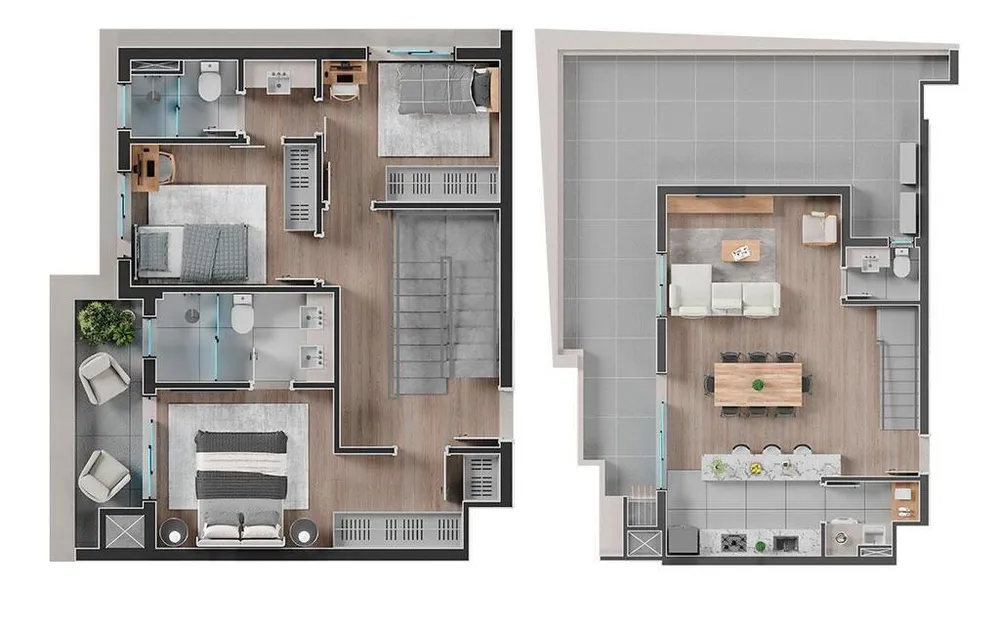 Apartamento, 2 quartos, 68 m² - Foto 6