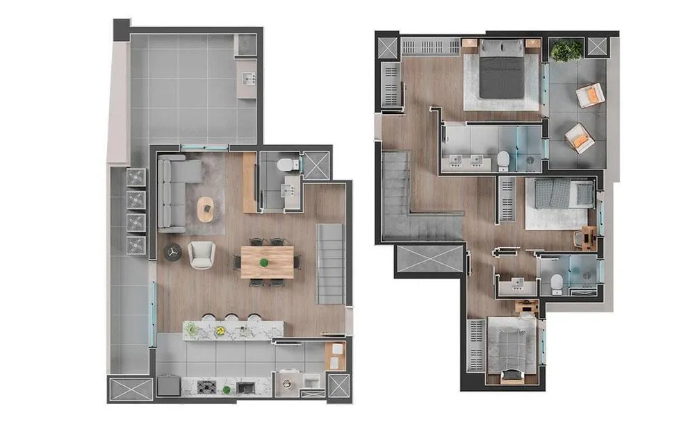 Apartamento, 2 quartos, 68 m² - Foto 1
