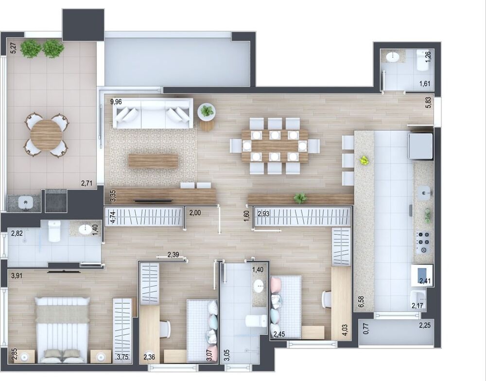Apartamento, 2 quartos, 78 m² - Foto 5