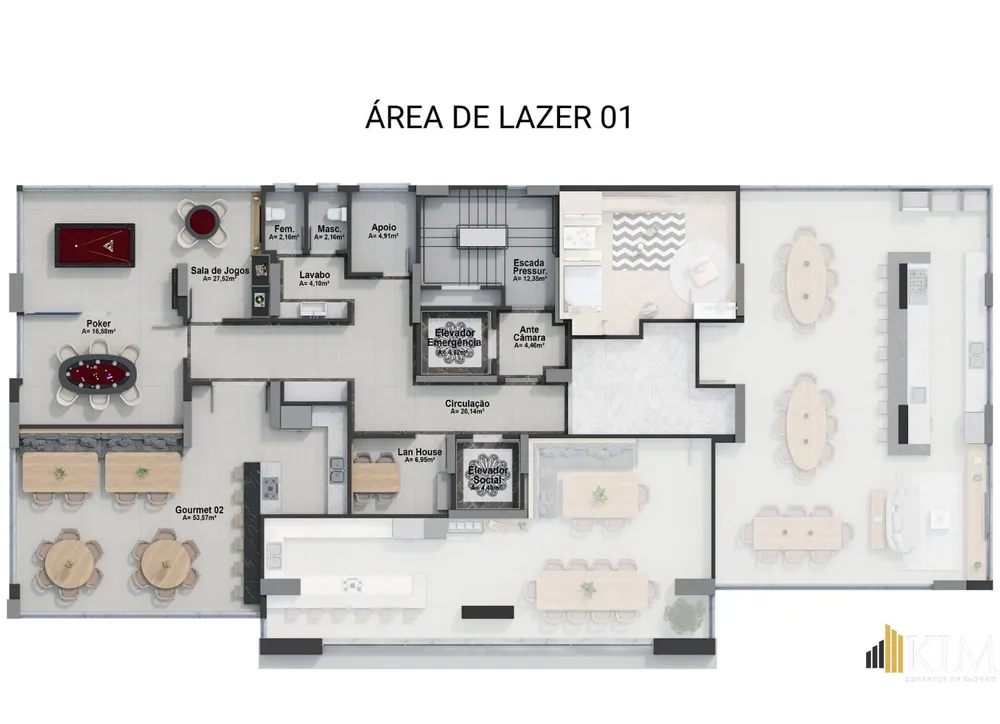 Apartamento, 4 quartos, 146 m² - Foto 1