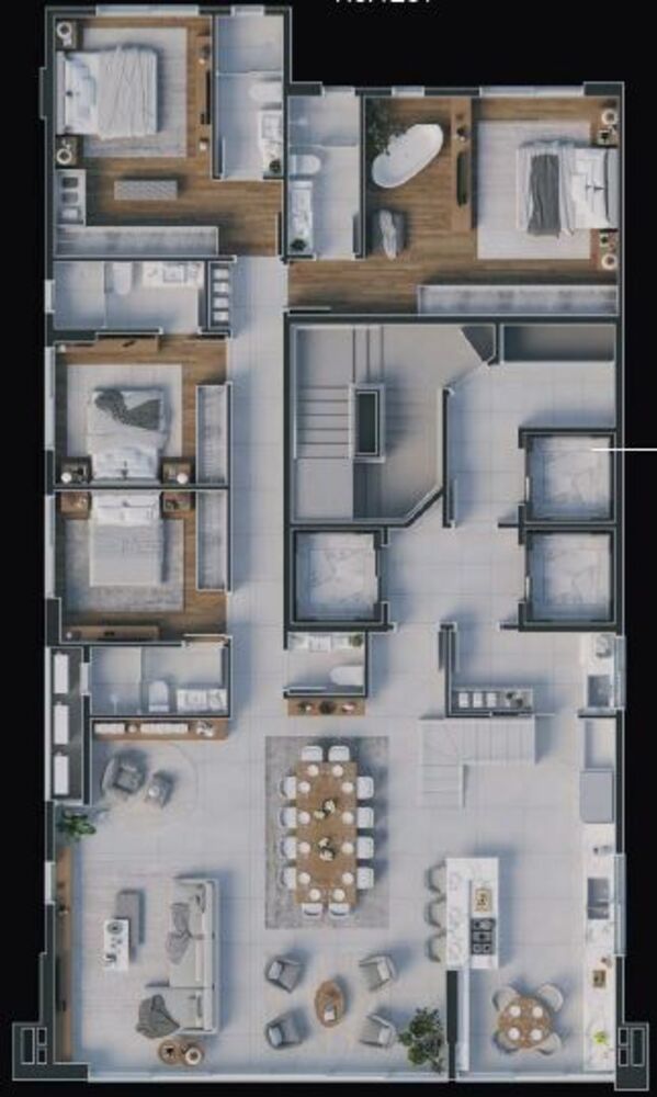 Apartamento, 4 quartos, 188 m² - Foto 12