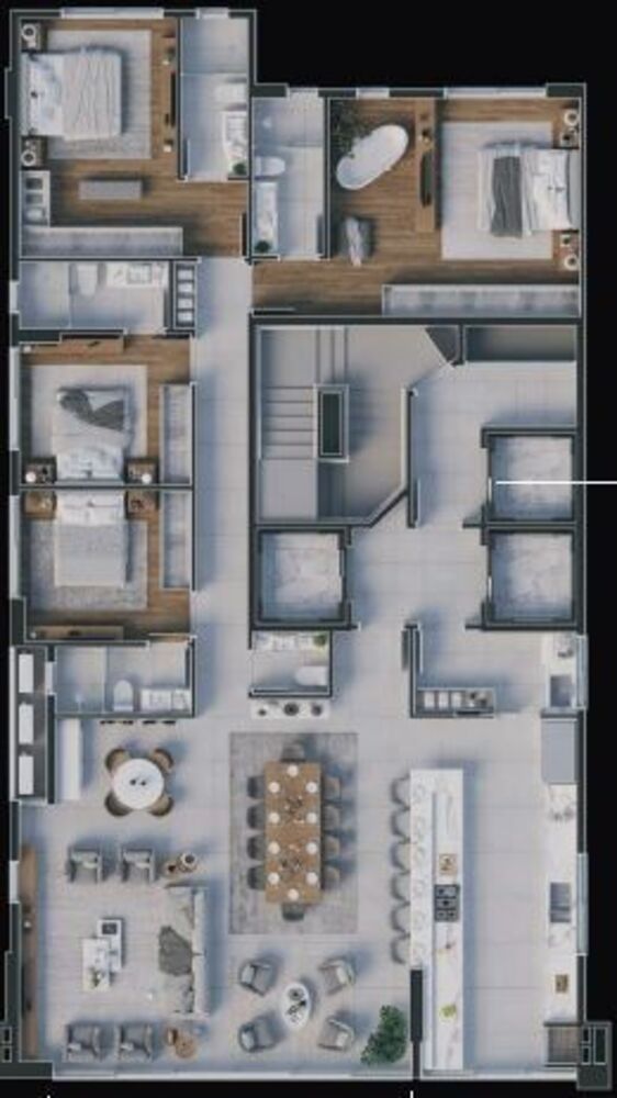 Apartamento, 4 quartos, 188 m² - Foto 10