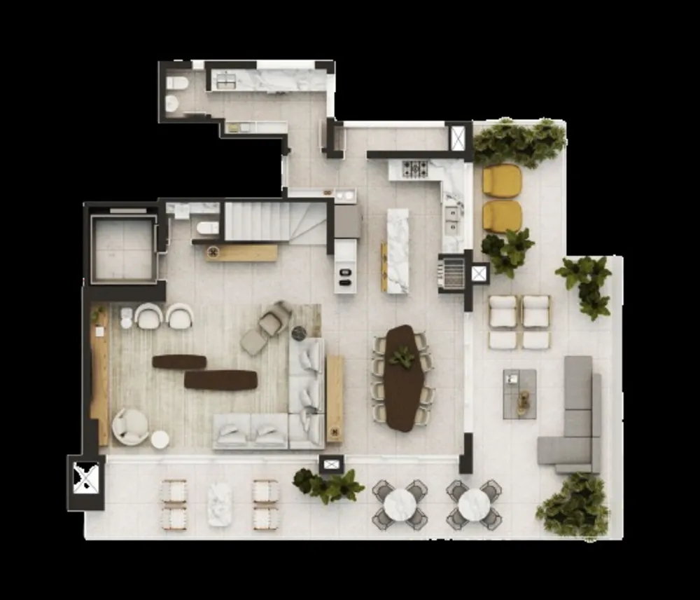 Apartamento, 3 quartos, 156 m² - Foto 6
