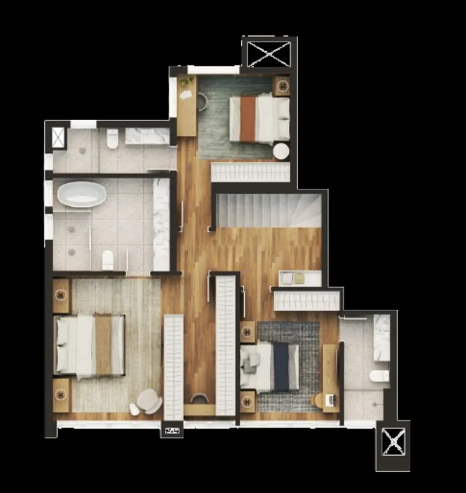 Apartamento, 3 quartos, 156 m² - Foto 8