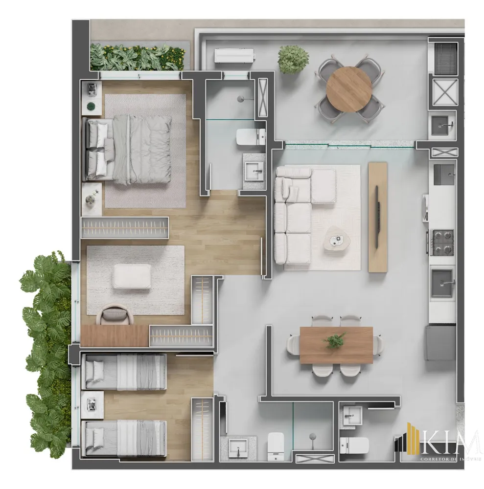 Apartamento, 3 quartos, 72 m² - Foto 7