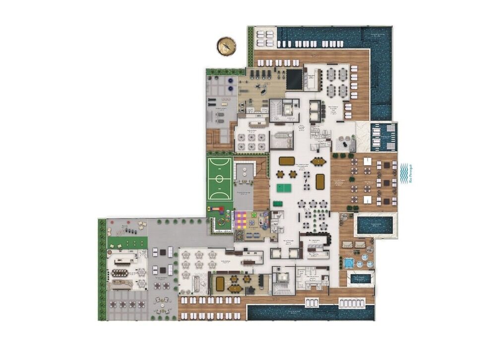 Cobertura, 5 quartos, 417 m² - Foto 7