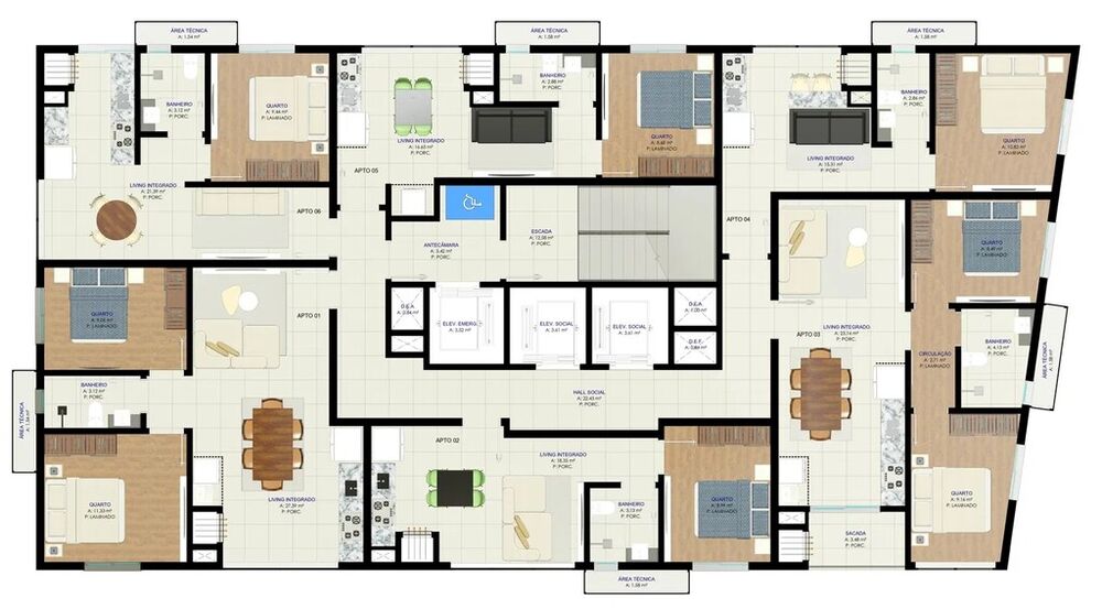 Apartamento, 2 quartos, 60 m² - Foto 18