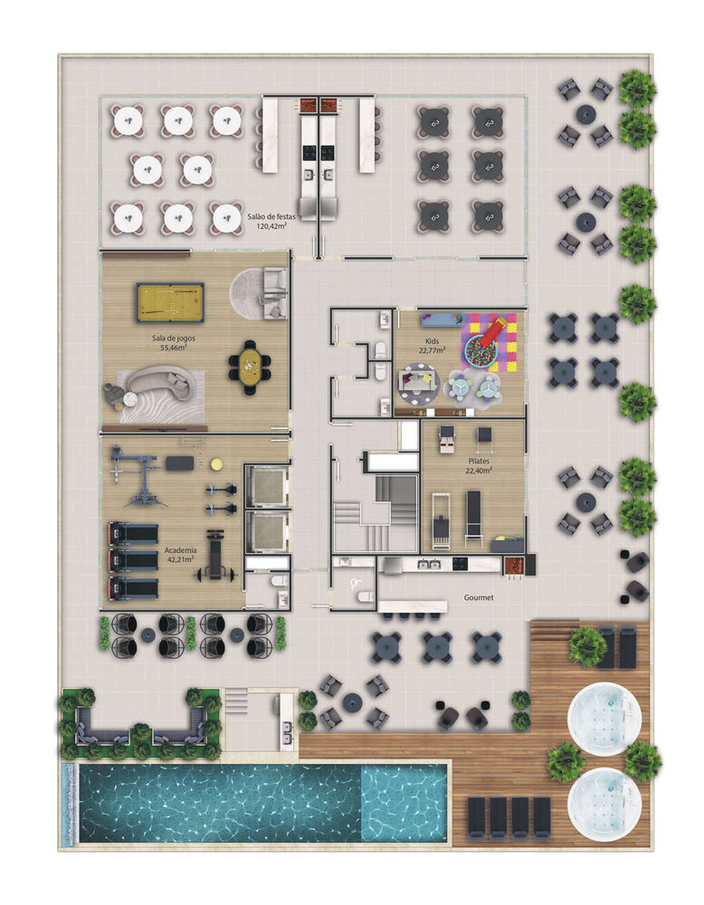 Apartamento, 3 quartos, 83 m² - Foto 2