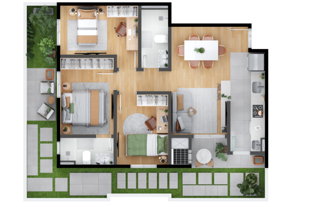 Apartamento à venda com 2 quartos, 52m² - Foto 27
