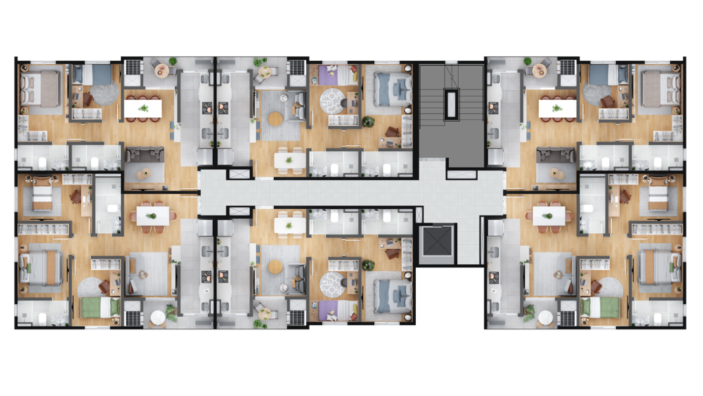 Apartamento à venda com 2 quartos, 52m² - Foto 21