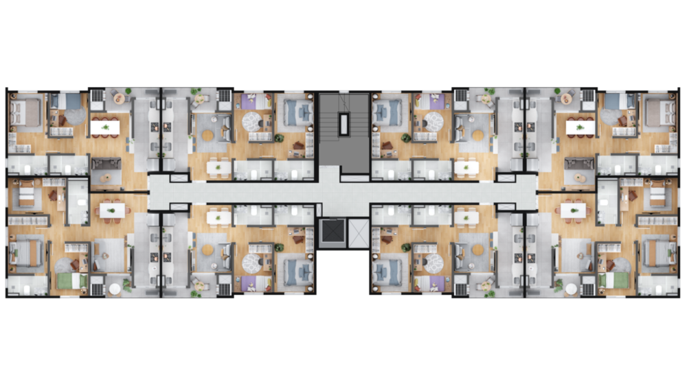 Apartamento à venda com 2 quartos, 52m² - Foto 22