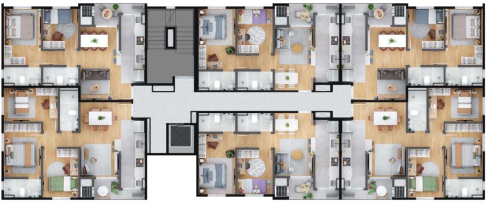 Apartamento à venda com 2 quartos, 52m² - Foto 23