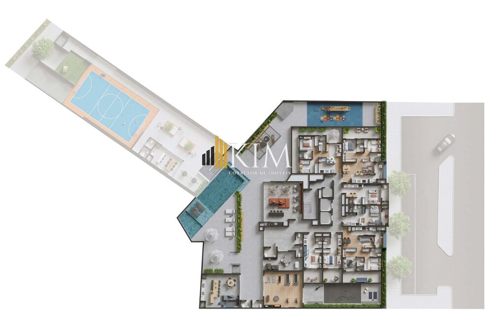 Apartamento, 2 quartos, 54 m² - Foto 1