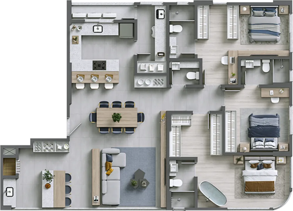 Apartamento, 3 quartos, 135 m² - Foto 14