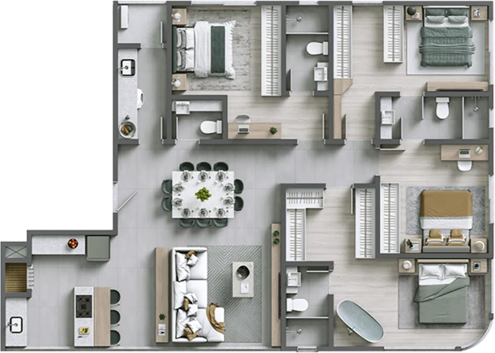 Apartamento, 3 quartos, 135 m² - Foto 16
