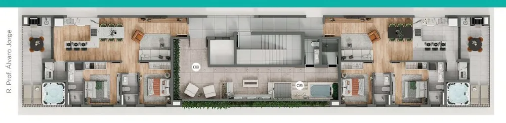 Apartamento, 2 quartos, 59 m² - Foto 9