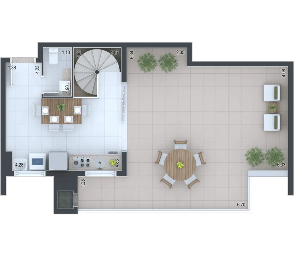 Apartamento, 2 quartos, 67 m² - Foto 9